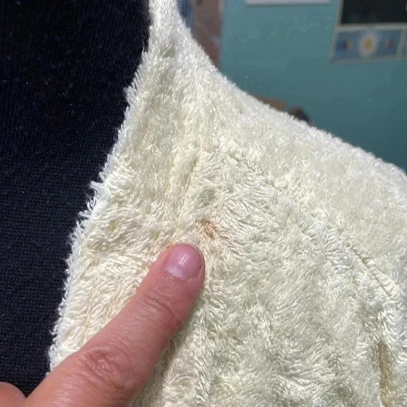 Christian Dior, Turkish cotton cream color bathrobe NWOT - Picture 8 of 8